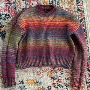 Kendall & Kylie Multicolor Striped Sweater